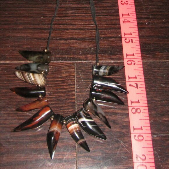Ginette NY Agate necklace PLZ READ - Picture 3 of 7